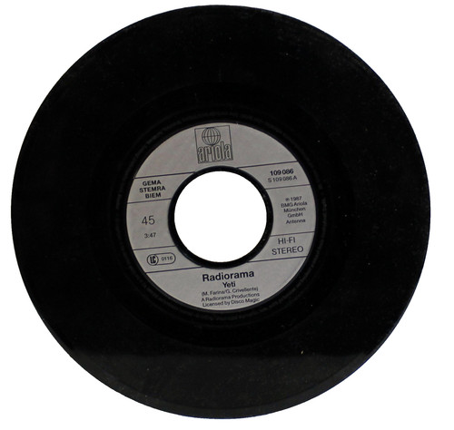 Vinyl radiorama yeti - 7",