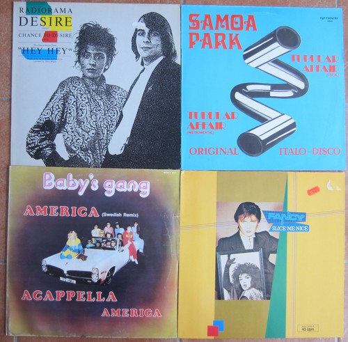 Vinyl italo disco - 12",